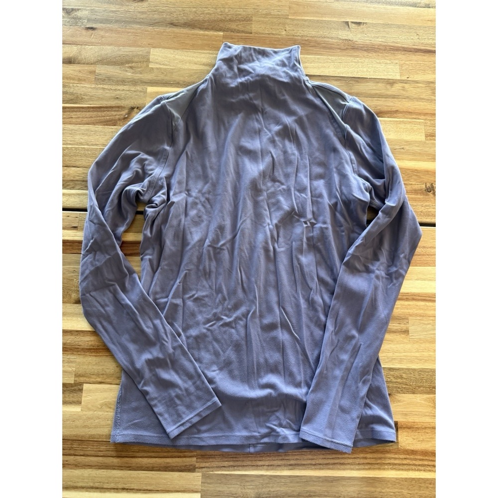 Lululemon Ethereal Mock Neck Purple Quartz Sz 6